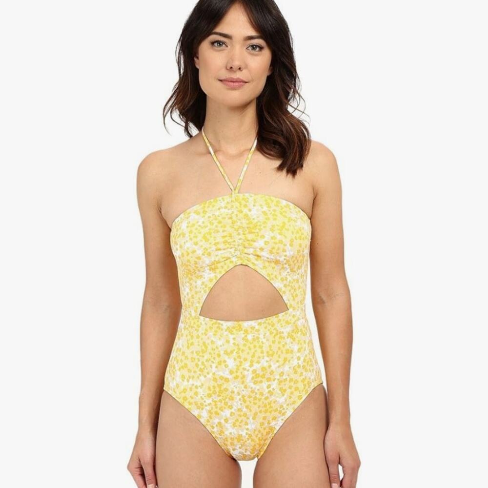 Michael Michael Kors Chilitington Halter Maillot One-Piece Swimsuit
